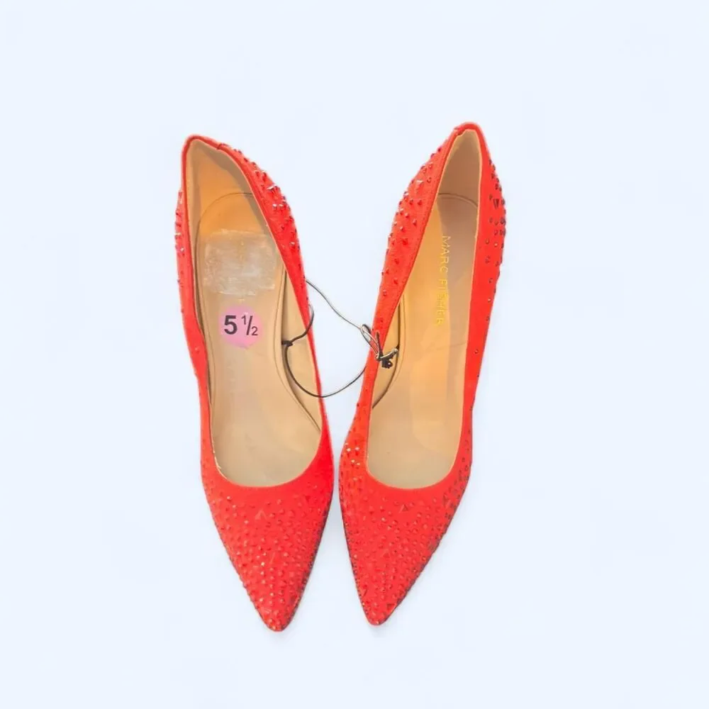 Unbranded Women's Red and Orange Courts - Picture 2 of 2